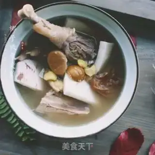 Make Coconut chestnut chicken step 10