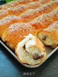 Make Peas rolls step 20