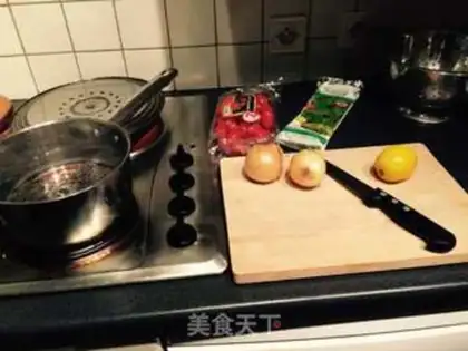 Make Cream oil and fruit salad step 0