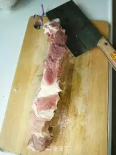 Make Spam ribs step 1