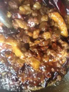 Make Spicy lamb meat step 15