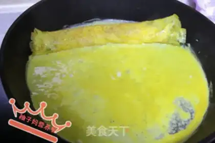 Make Autumn thick egg burns step 5