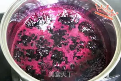 Make Blueberry jam step 5