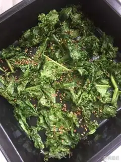 Make Baked kale step 2