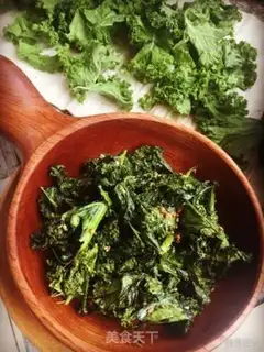 Make Baked kale step 3