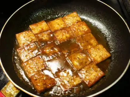 Make Red curry tofu step 4