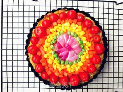Make Rainbow potato pizza step 8