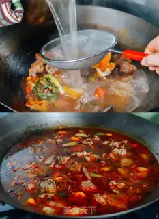 Make Spicy beef noodles step 4