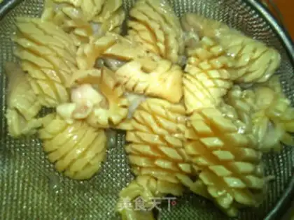Make Bean squid step 6