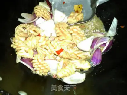 Make Bean squid step 13