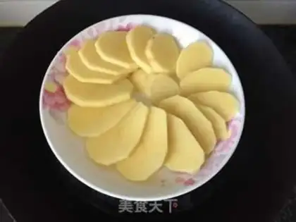 Make High-fry potato mashed sushi step 1