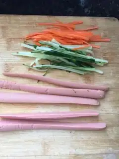 Make High-fry potato mashed sushi step 4