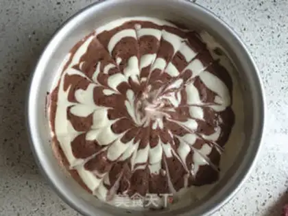 Make Double salad twirl cake step 16
