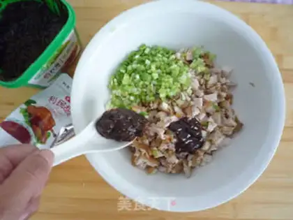 Make A meat bun step 5