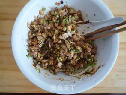 Make A meat bun step 6
