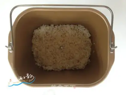 Make Bread-lined ostrich rice step 5