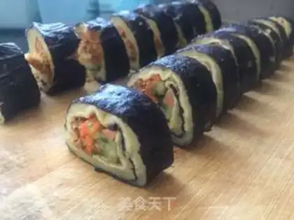 Make High-fry potato mashed sushi step 10