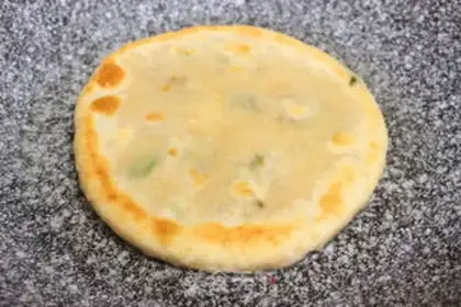 Make Onion cake step 5