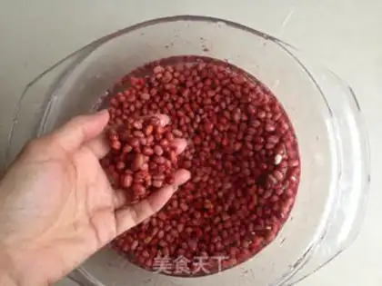 Make Bread machine, red bean salve step 0