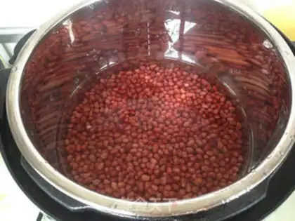 Make Bread machine, red bean salve step 1