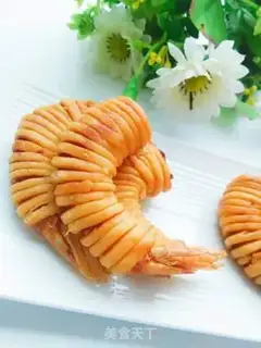 Make Blonde shrimp step 4