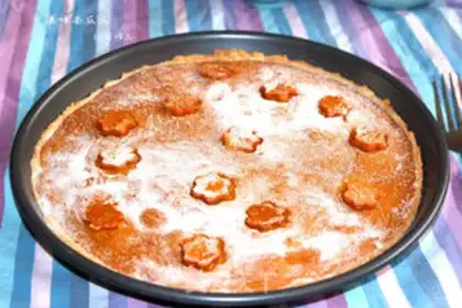 Make Healthy and delicious pumpkin pie step 11
