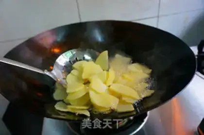 Make Five bouquets and potatoes step 7