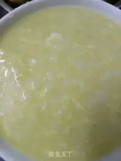 Make Corn egg porridge step 6