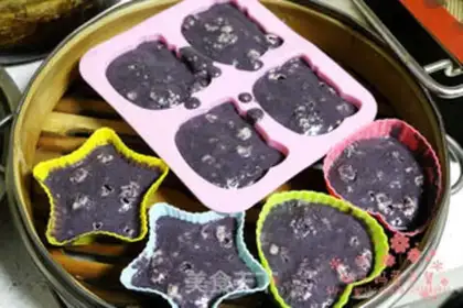 Make Black rice cake step 4