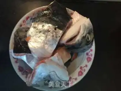 Make Korean salmon tofu step 1
