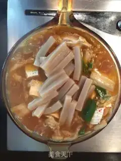 Make Korean salmon tofu step 5