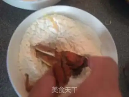 Make Bean noodles towing crabs step 5
