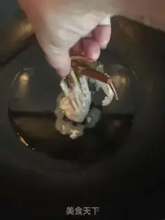 Make Bean noodles towing crabs step 6