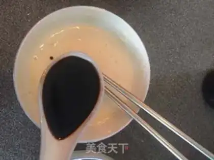 Make Bean noodles towing crabs step 8