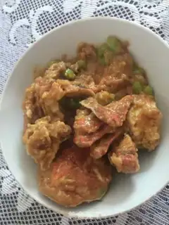 Make Bean noodles towing crabs step 9