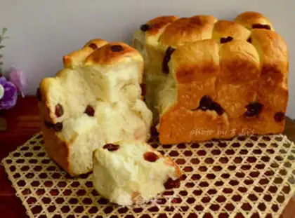 Make Light cream hands tore bread step 13