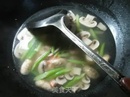 Make Shrimp sprouts step 6
