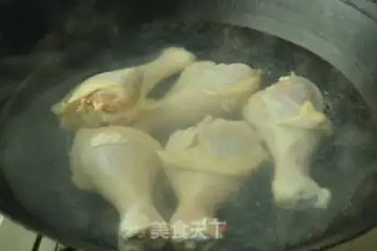 Make Characteristic chicken leg step 2