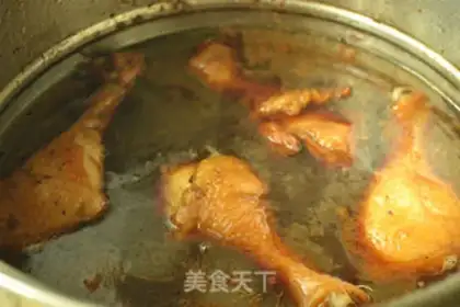 Make Characteristic chicken leg step 9