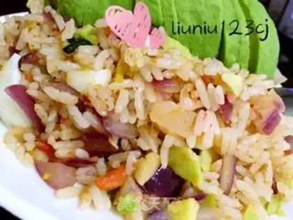 Make Cream rice step 7