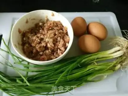 Make Egg dumplings step 0