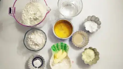 Make Little rabbit coconut bread step 0