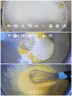 Make Mango cream roll step 1