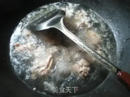 Make Chicken stew mushrooms step 4