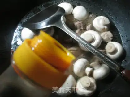 Make Chicken stew mushrooms step 6
