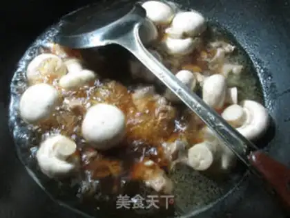 Make Chicken stew mushrooms step 8
