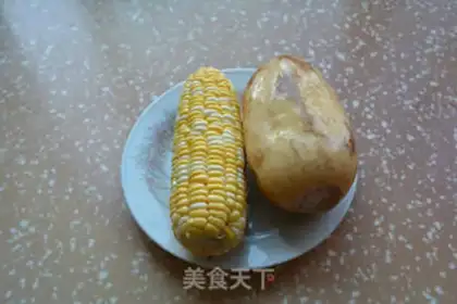 Make Corn lily ribs step 1