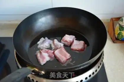 Make Corn lily ribs step 2