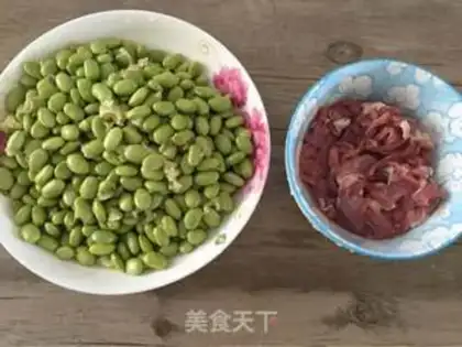 Make Meat-screwed beans step 0