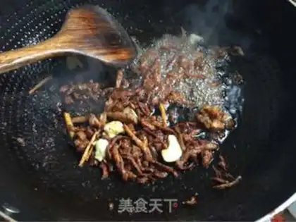 Make Meat-screwed beans step 1
